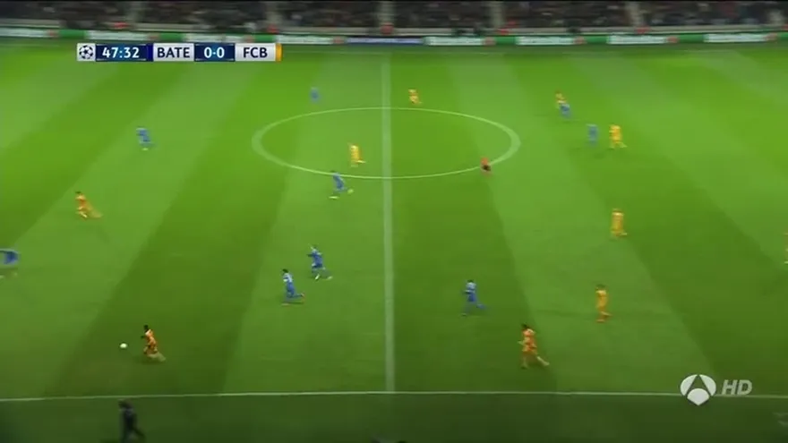 Con Rakitic fulminador, Barcelona ganó 2-0 al Bate Borisov