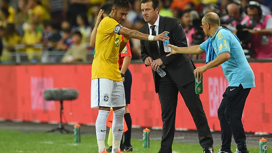 Dunga y Neymar