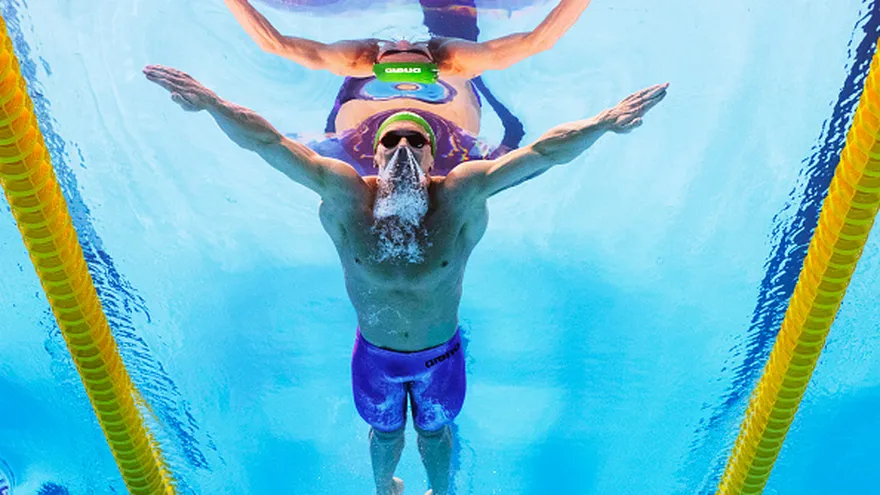 Cameron van der Burgh.