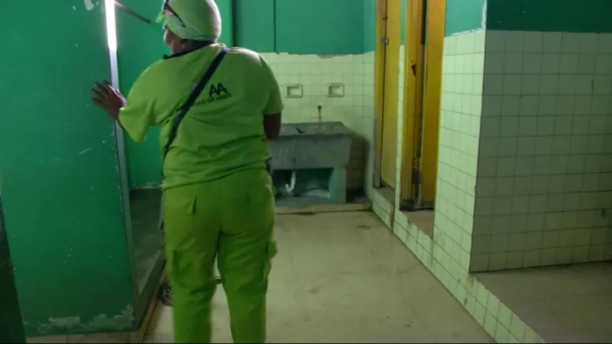 Instalaciones de Aseo en mal estado