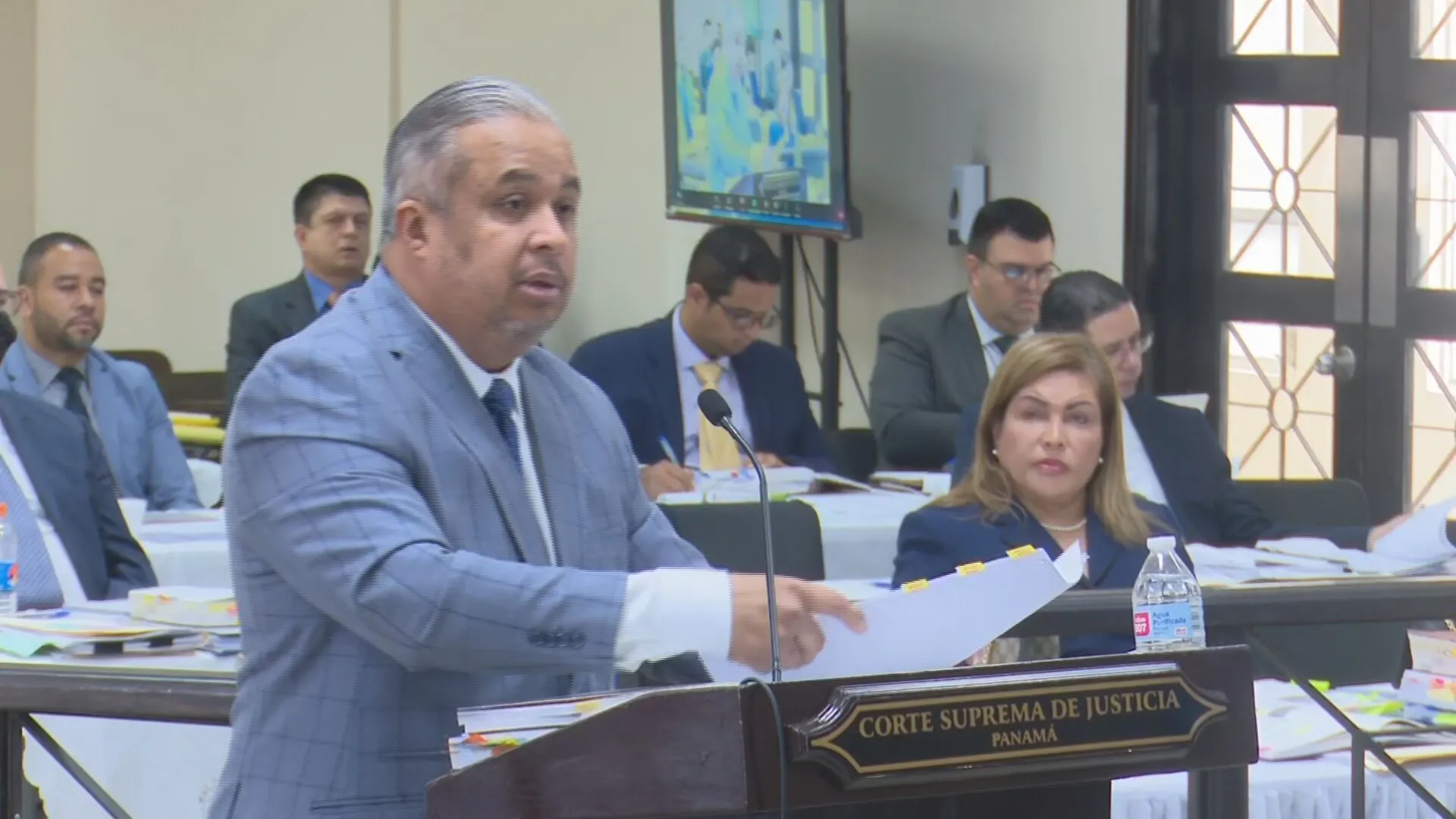 Roniel Ortiz, abogado de Ricardo Martinelli.