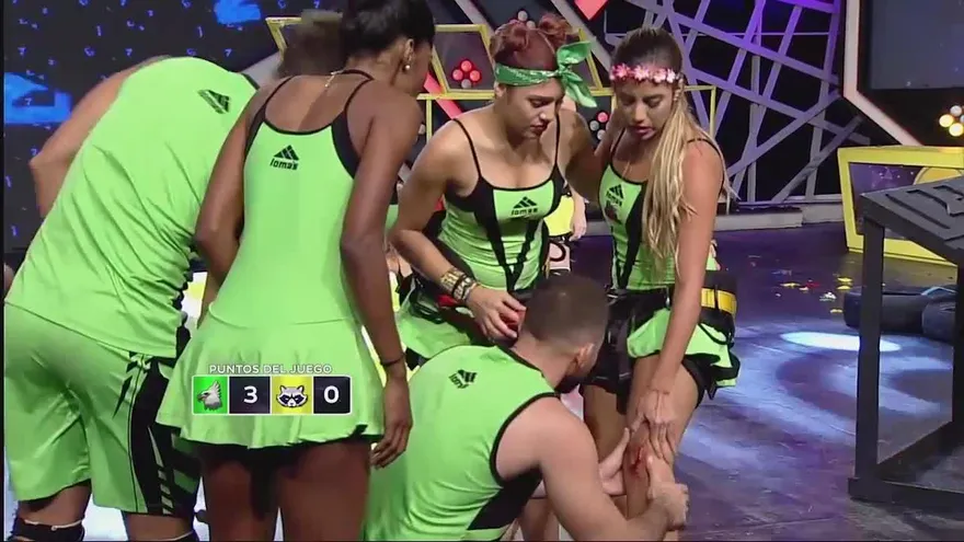 Neka quedó gravemente herida en el circuito numérico