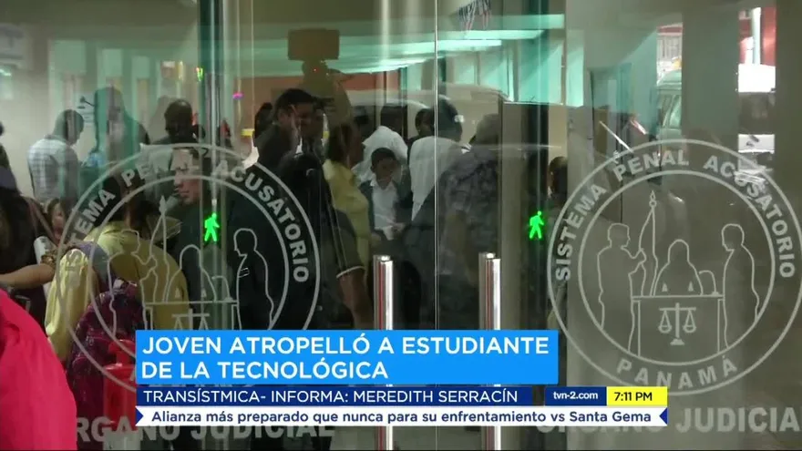 Modifican medida cautelar a joven que atropelló a estudiante de la UTP