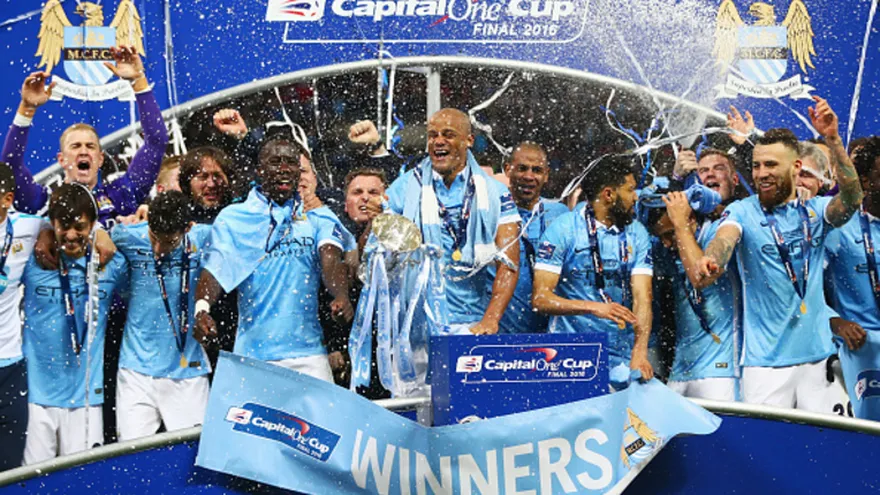 Manchester City campeón de la Capital One 2016