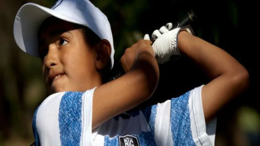 Prodigio del golf se asoma en Argentina