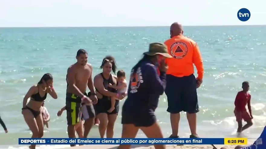 Recomendaciones para los bañistas en Coclé