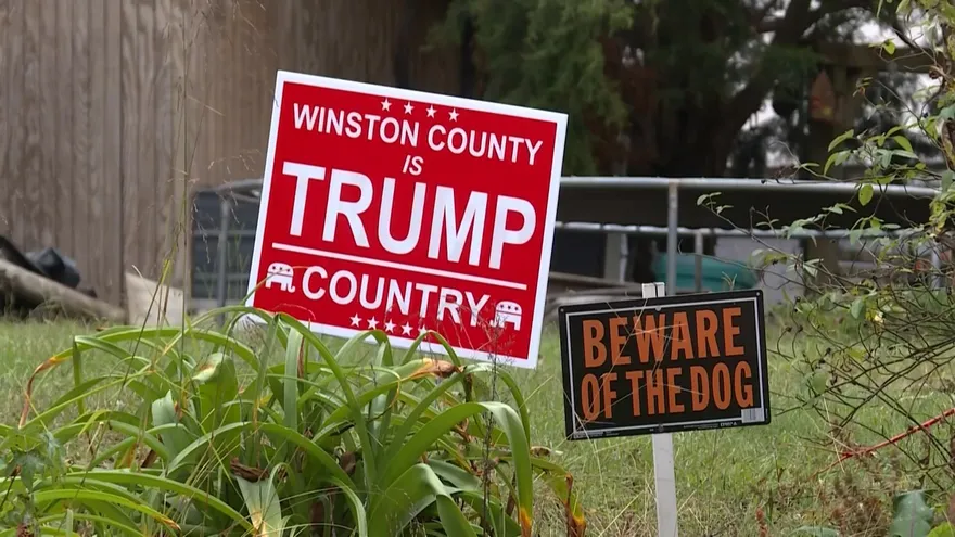 Bienvenidos al Alabama profundo, donde Trump logró 90% de los votos