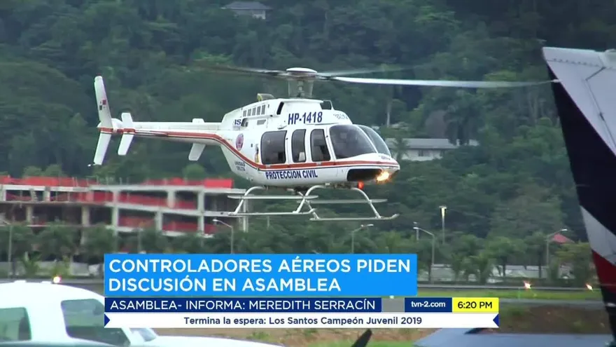 Controladores aéreos piden discusión de proyecto