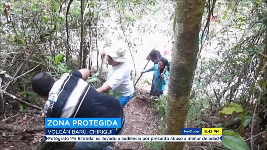 Grupos ambientalistas, en alerta por trabajos en Parque Volcán Barú