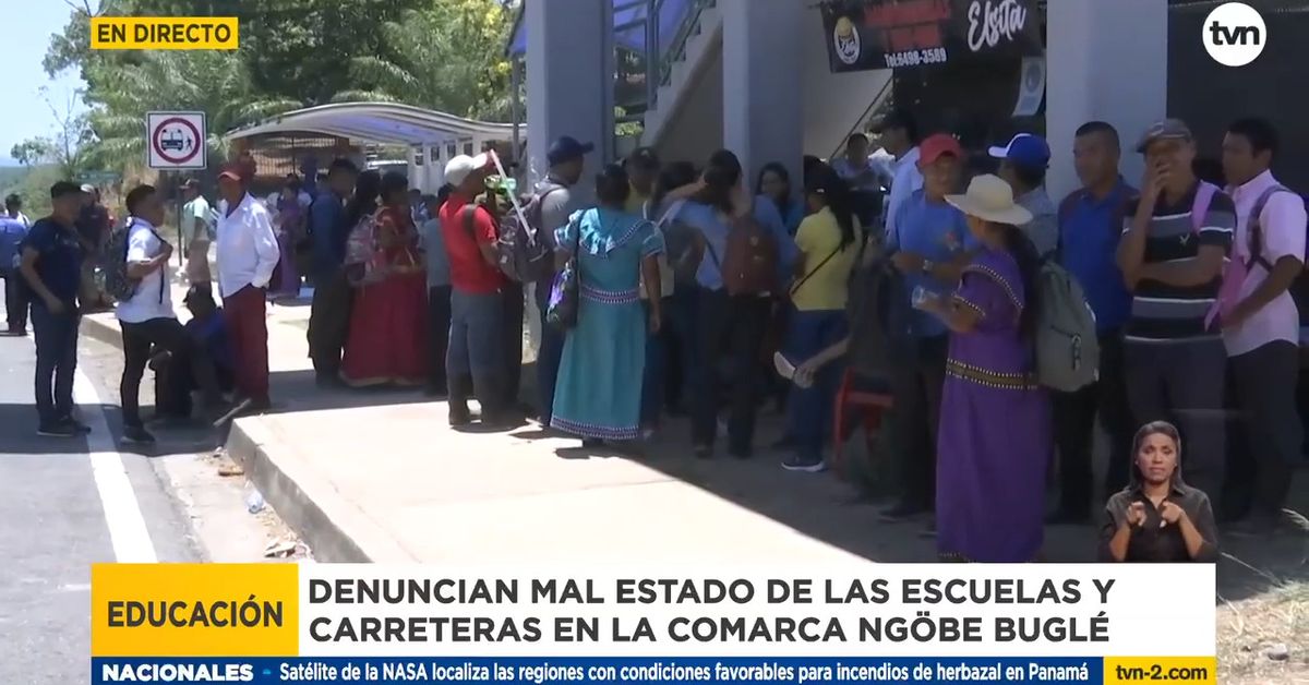 Cierre de vía: Reclaman por mal estado de calles y escuelas en el ...