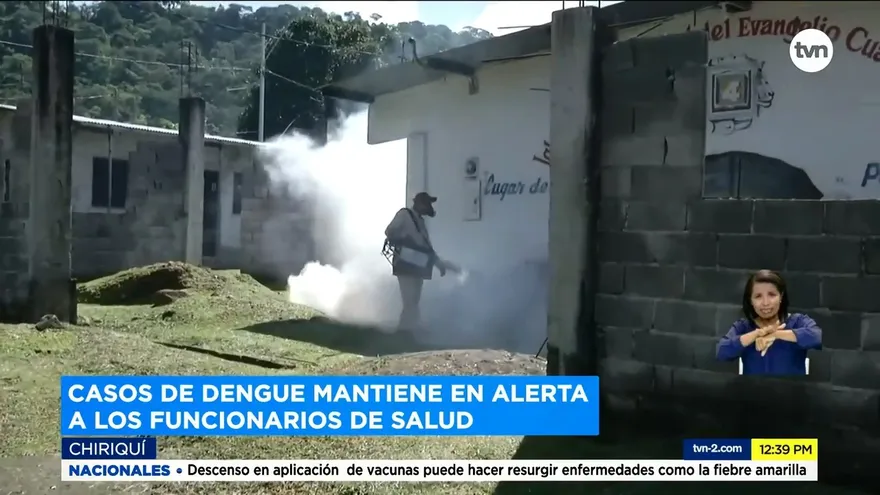 Preocupa aumento de casos de dengue en Chiriquí