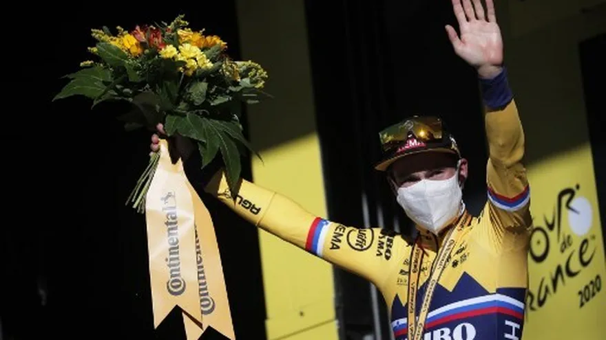 Roglic gana la cuarta etapa el Tour, Alaphilippe conserva el amarillo