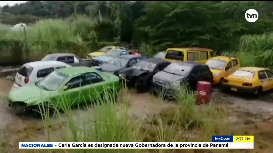 Tenga cuidado con abandonar autos en las aceras