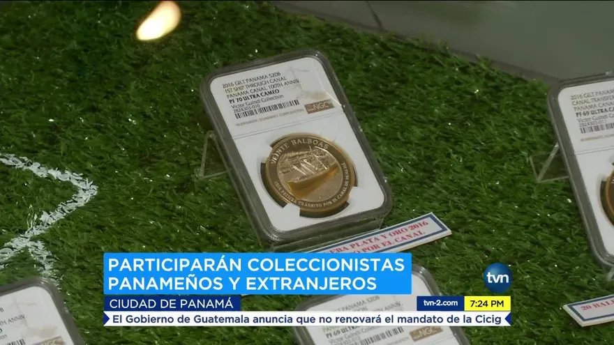 Inicia feria de coleccionistas de monedas en Panamá