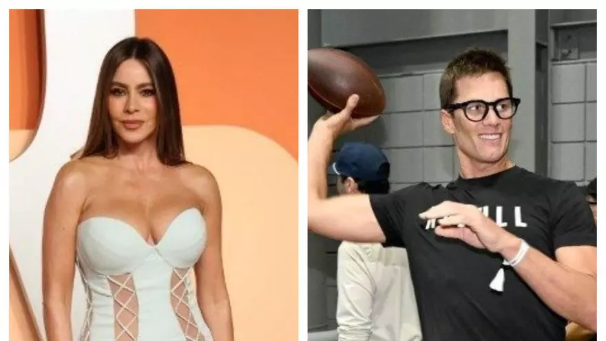 Sofía Vergara y Tom Brady