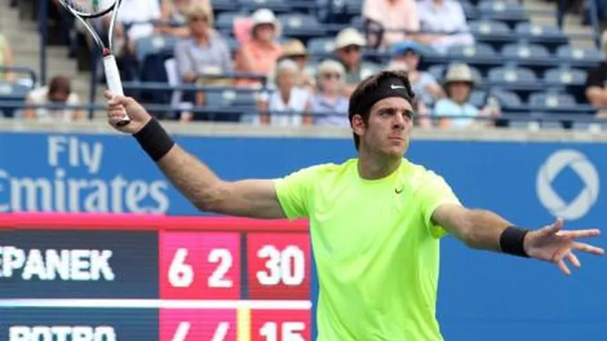 Del Potro superó el dolor y avanzó a cuartos de final