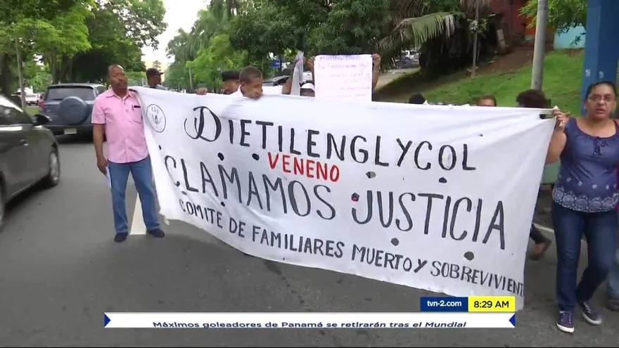 Los pacientes de dietilenglicol exigen justicia
