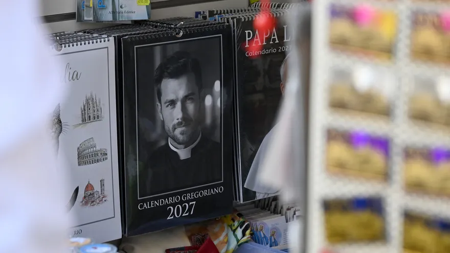 Un calendario sexi vendido en Roma