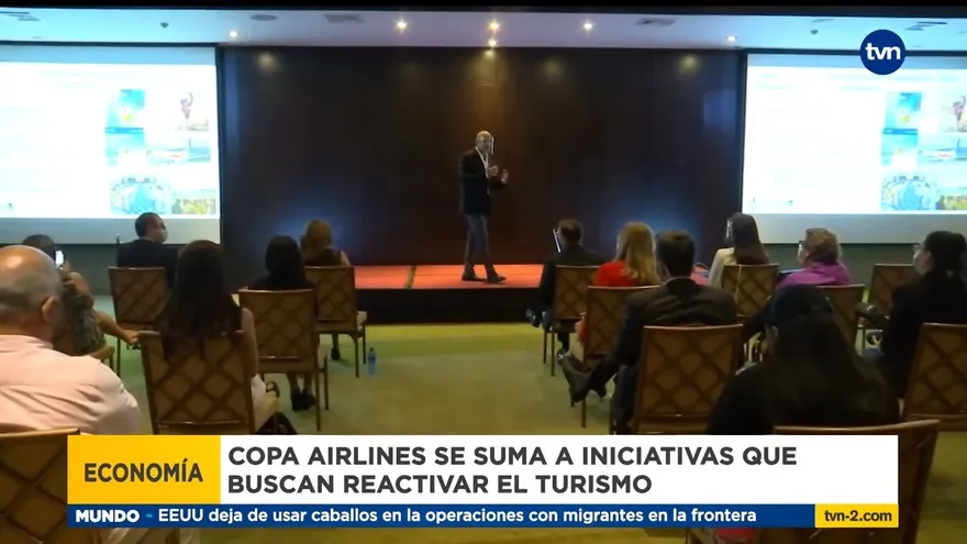 Copa Airlines se suma a iniciativas para la reactivación del turismo en Panamá.