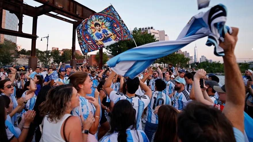 Afición de Argentina en el Mundial 2026