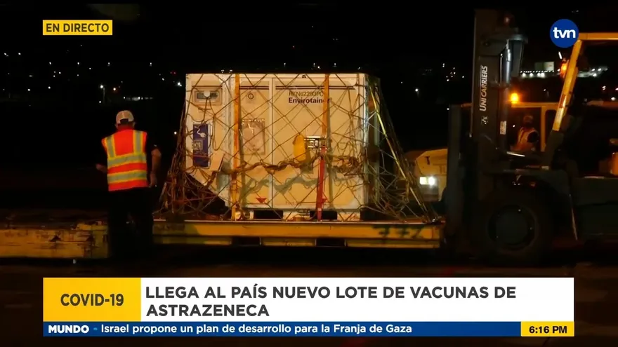 Panamá completa cantidad de vacunas pactadas con AstraZeneca