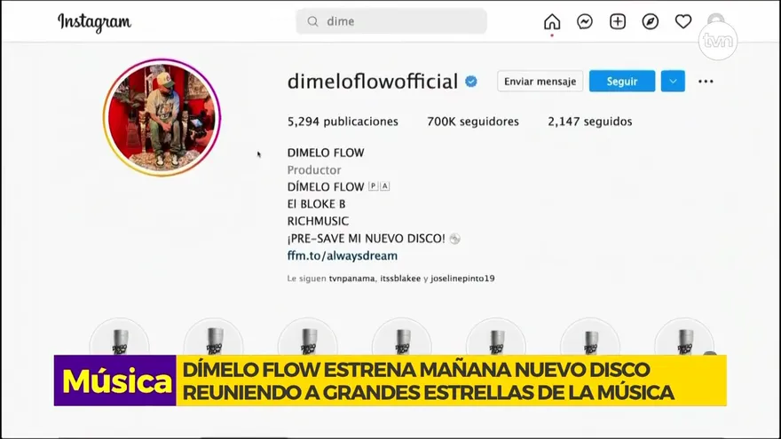 Dímelo Flow estrenará pronto su disco ‘Always Dream’