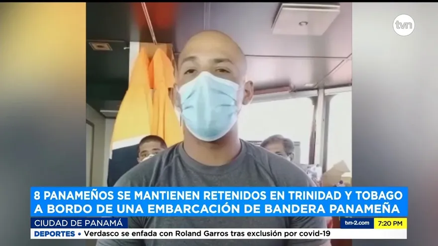 Panameños están retenidos en Trinidad y Tobago a bordo de embarcación