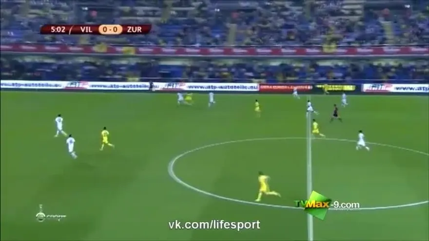 Villarreal 4 - 1 FC Zurich, Europa League