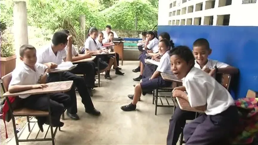 Paro en la escuela de Aserrío, Chiriquí