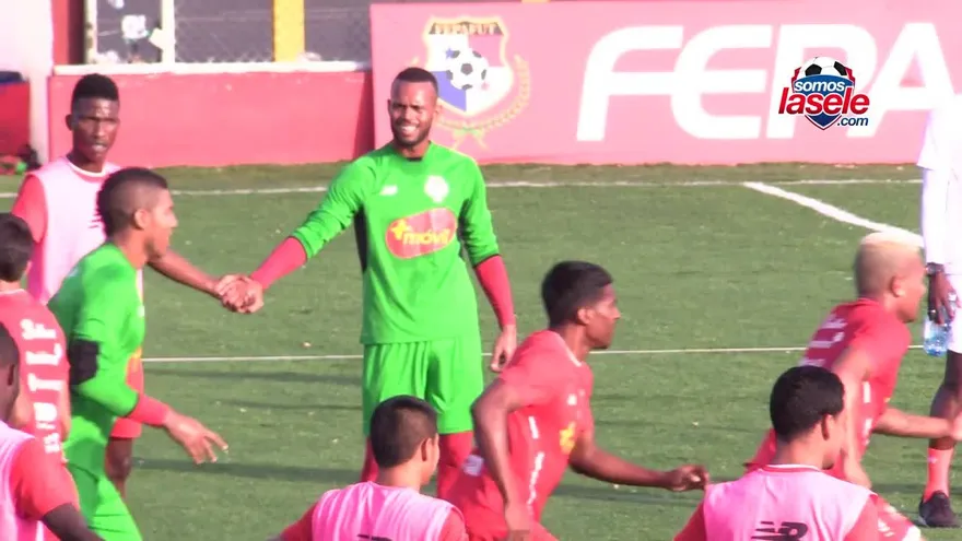 Samuel Baptista, el portero que juega con Santa María FC de Herrera