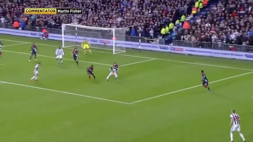 West Bromwich Albion derrotó 1-0 a Newcastle United