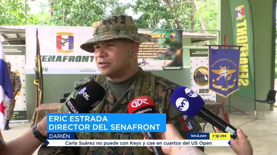 Enfrentamientos entre agentes del Senafront y narcotraficantes en Darién