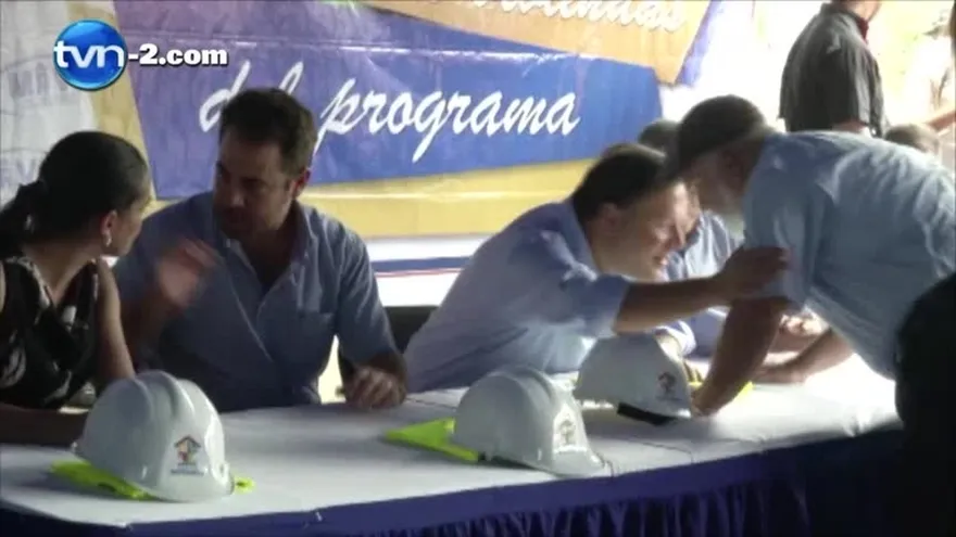 Presidente Varela inicia proyecto Techos de Esperanza en Aguadulce