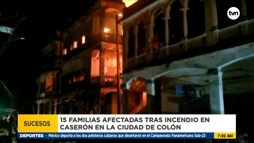 Familias afectadas por incendio en Colón siguen a la espera de ayuda de las autoridades