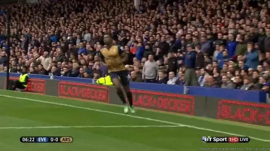 Arsenal se encargó del Everton venciéndolo 0-2