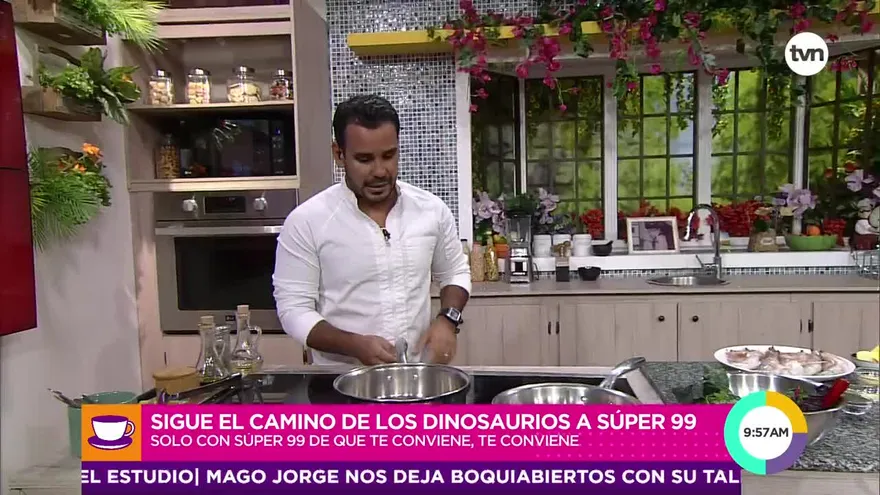 Cocina con Alexis y Super 99: Langostinos guisados