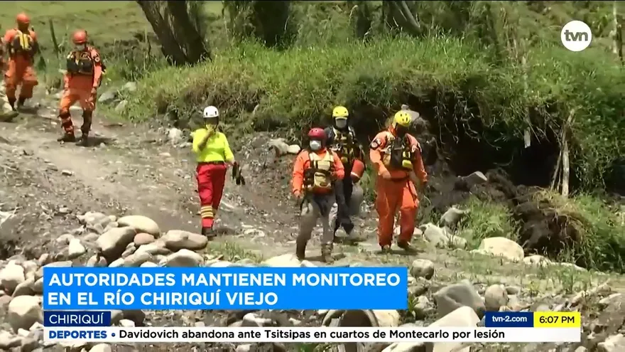 Autoridades mantienen monitoreo en el río Chiriquí Viejo