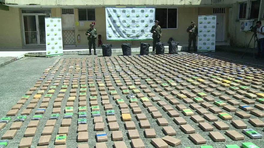 Colombia golpea narcotráfico ante visita de EEUU