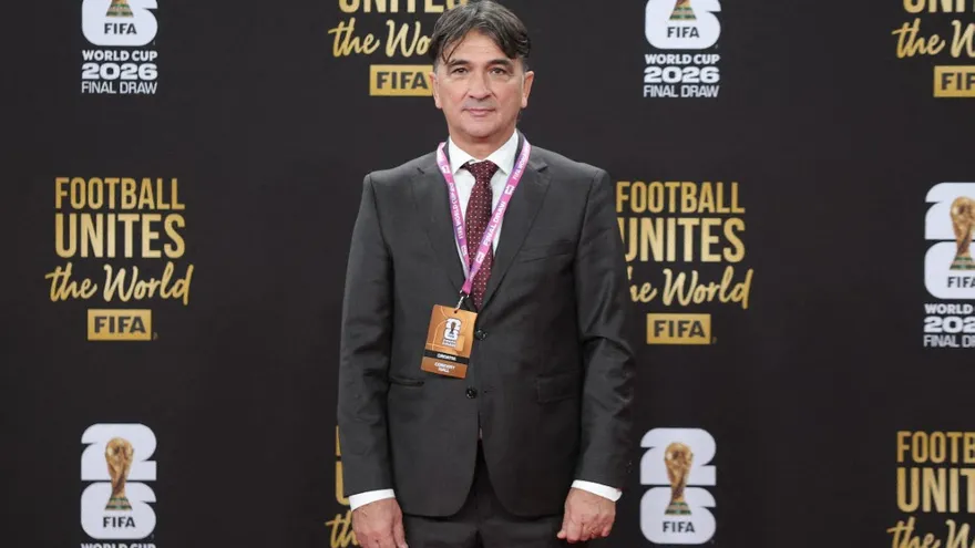 Zlatko Dalić entrenador de la selección de Croacia
