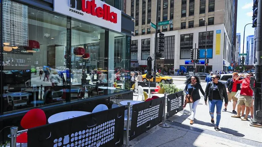 Chicago acoge la primera cafetería Nutella del mundo.