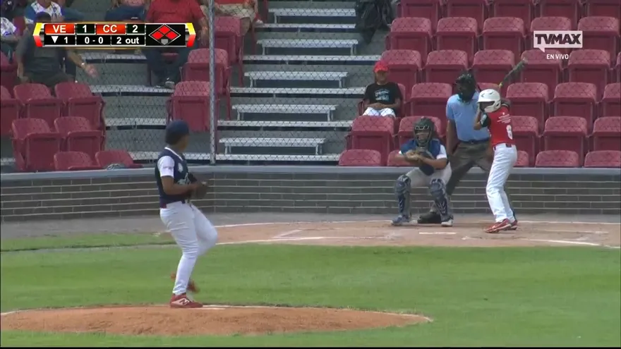 Pequeñas Ligas: Acción del juego 1 Coclé vs Veraguas