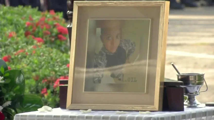 Honras fúnebres de la agente de la PN Allison Gil