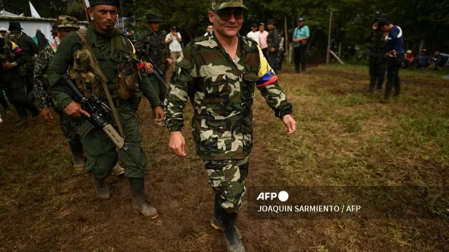 El guerrillero más buscado de Colombia, Iván Mordisco.