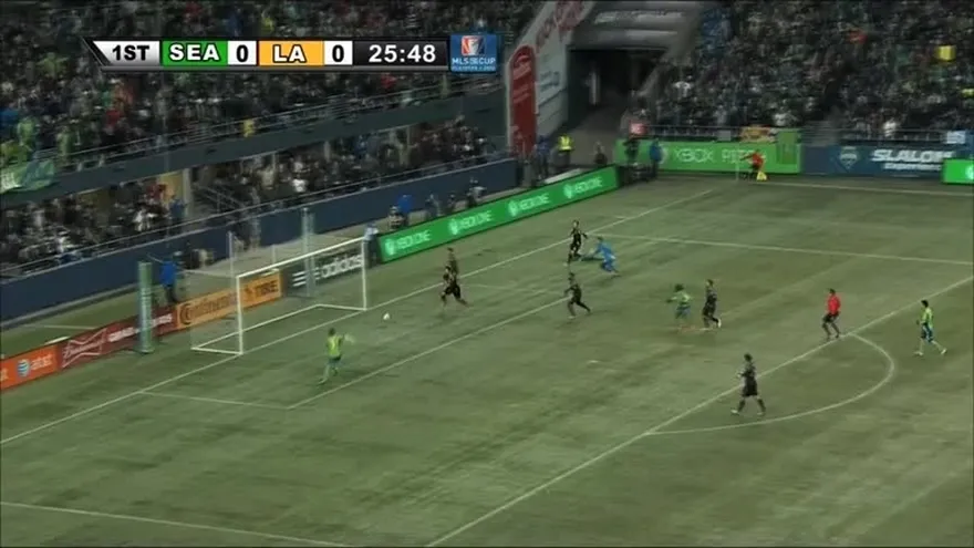 L.A. Galaxy con Jaime Penedo jugar