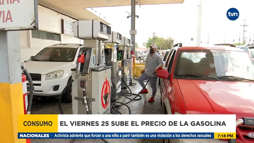 Nuevamente sube el precio de la gasolina