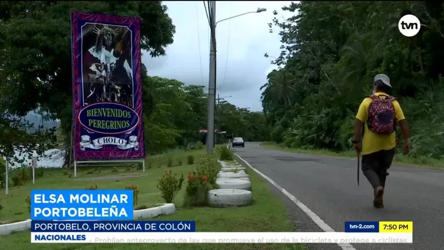 Devoción al Cristo Negro de Portobelo en medio de la pandemia