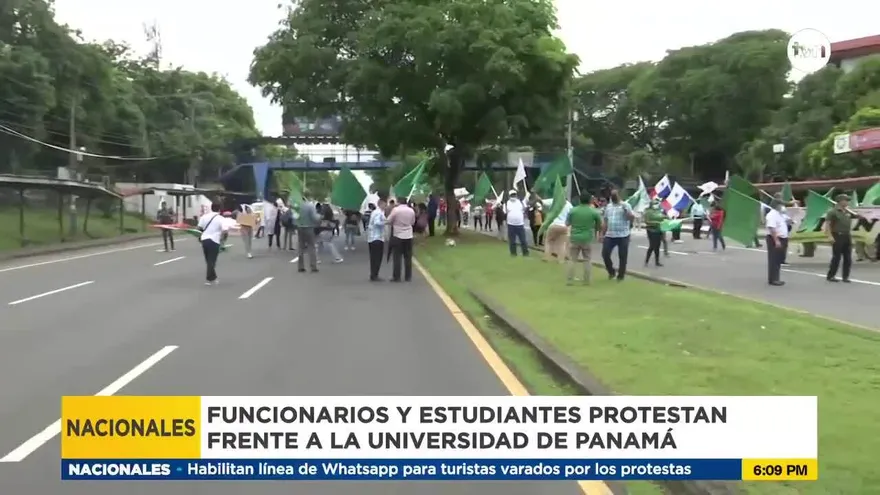 Tras más de 3 horas, manifestantes reabren la Vía Transistmica
