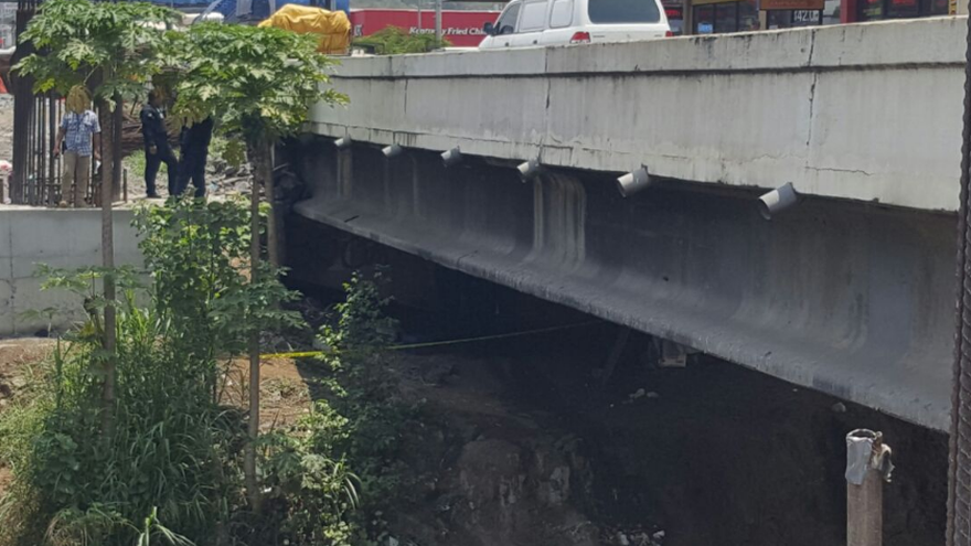 El área ha sido acordonada para la respectiva investigación