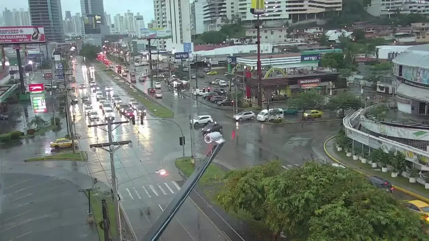 Se registra sistema de mal tiempo sobre Panamá