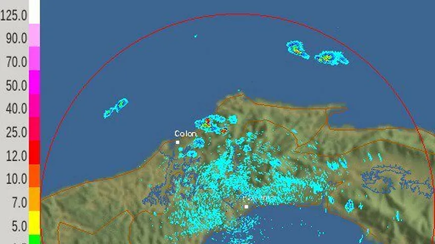 Sinaproc emite aviso de prevención por lluvias con posible actividad eléctrica